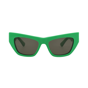 Bottega Veneta Cat Eye Sunglasses — Green