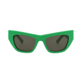 Bottega Veneta Cat Eye Sunglasses — Green