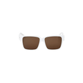 Bottega Veneta Square Sunglasses — White