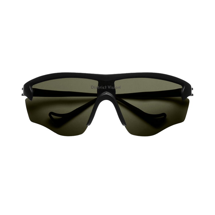 District Vision Junya Racer Sunglasses — Black