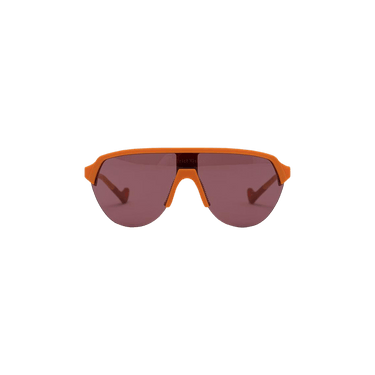 District Vision Nagata Speed Blade Sunglasses — Orange