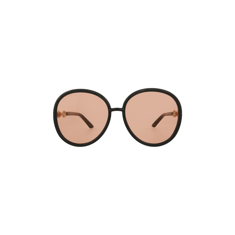Gucci Round Sunglasses — Black