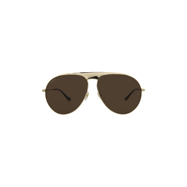 Gucci Aviator Sunglasses — Gold