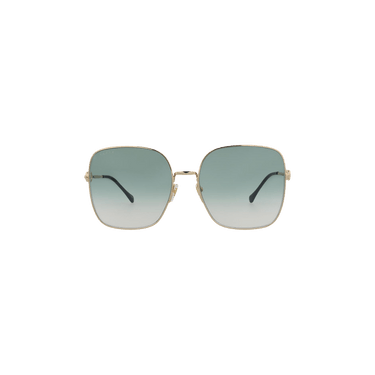 Gucci Square Sunglasses — Gold