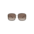 Gucci Square Sunglasses — Brown