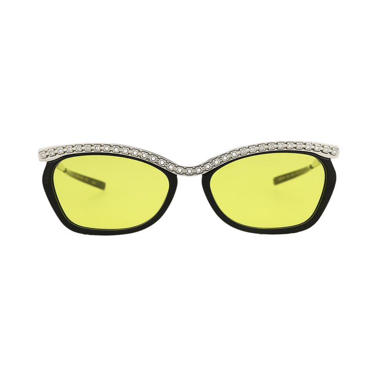 Gucci Cat Eye Sunglasses — Black