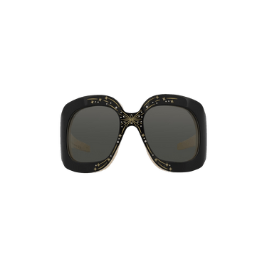 Gucci Wrap Around Sunglasses — Black