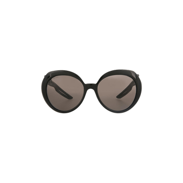 Balenciaga Round Sunglasses — Black