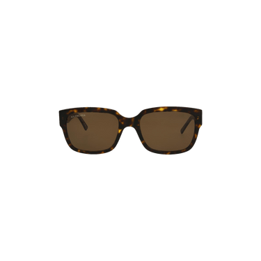 Balenciaga Square Sunglasses — Brown