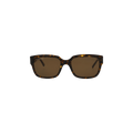 Balenciaga Square Sunglasses — Brown