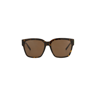 Balenciaga Square Sunglasses — Brown