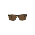 Bottega Veneta Square Sunglasses — Brown