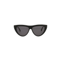 Bottega Veneta Cat Eye Sunglasses — Black