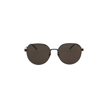Saint Laurent Round Sunglasses — Black