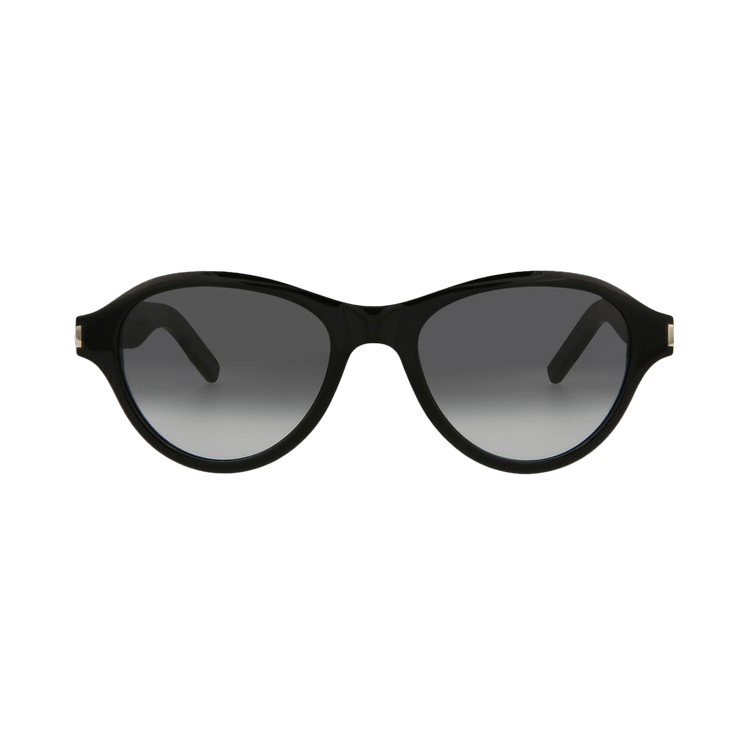 Saint Laurent Round Sunglasses — Black
