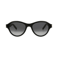 Saint Laurent Round Sunglasses — Black