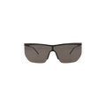 Saint Laurent Mask Sunglasses — Black