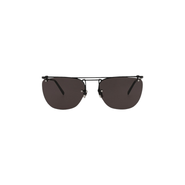 Saint Laurent Aviator Sunglasses — Black