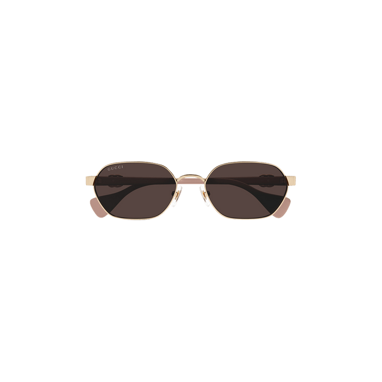 Gucci Sunglass Woman Metal — Gold