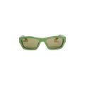 Jacquemus Meridiano Sunglasses — Green