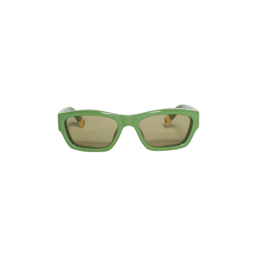 Jacquemus Meridiano Sunglasses — Green