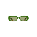Jacquemus Rond Rectangular Sunglasses — Green