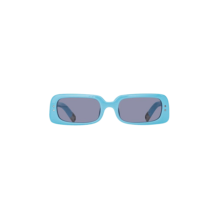 Jacquemus Azzurro Rectangular Sunglasses — Blue