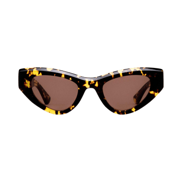 Bottega Veneta Cat Eye Sunglasses — Brown