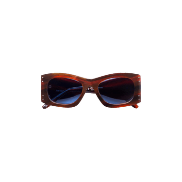 SUPER by RetroSuperFuture 4 Cerniere Sunglasses — Brown