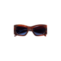 SUPER by RetroSuperFuture 4 Cerniere Sunglasses — Brown