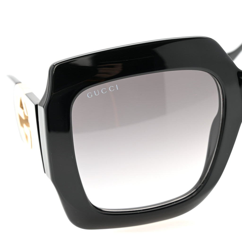 Gucci Square Sunglasses — Black GG1022S