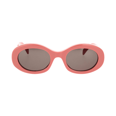 CELINE Oval Sunglasses — Pink