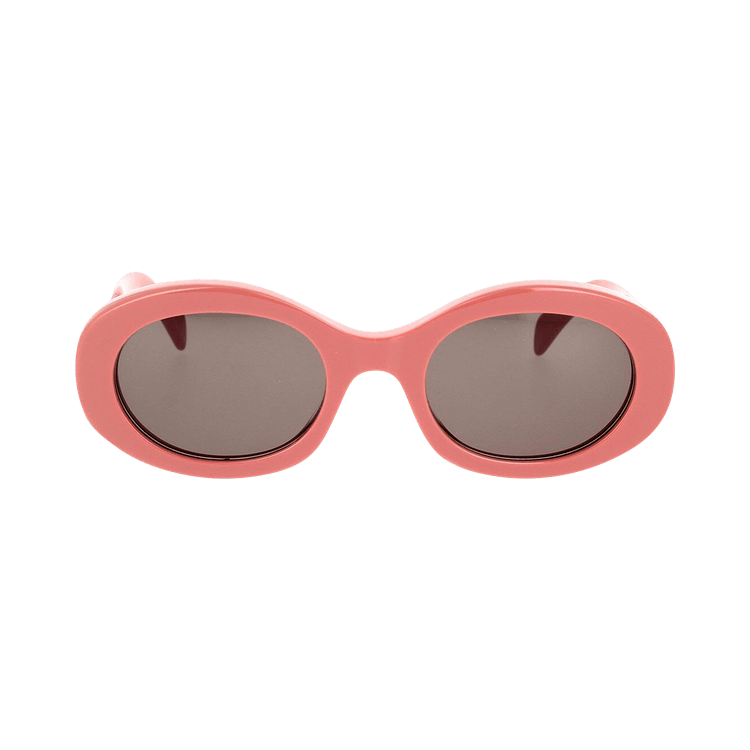 CELINE Oval Sunglasses — Pink