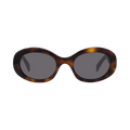 CELINE Oval Sunglasses — Brown