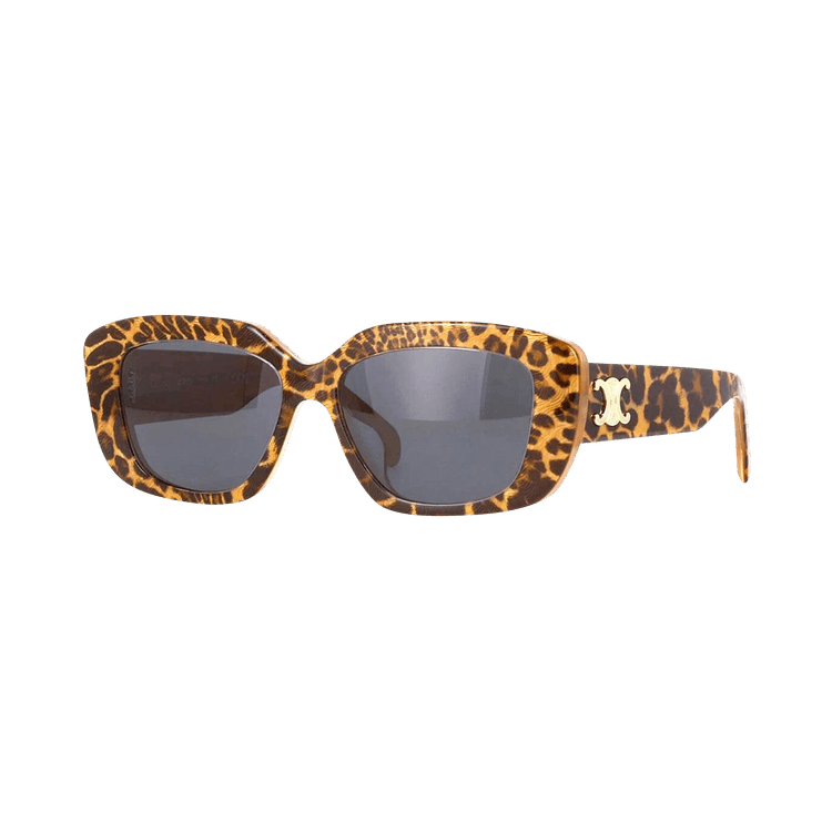 CELINE Square Sunglasses — Brown