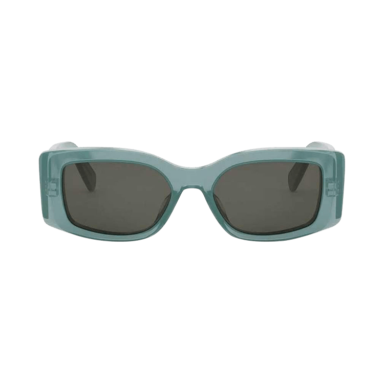 CELINE Square Sunglasses — Green