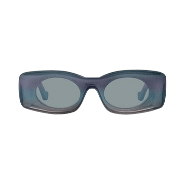 Loewe Paula's Ibiza Rectangular Sunglasses — Black