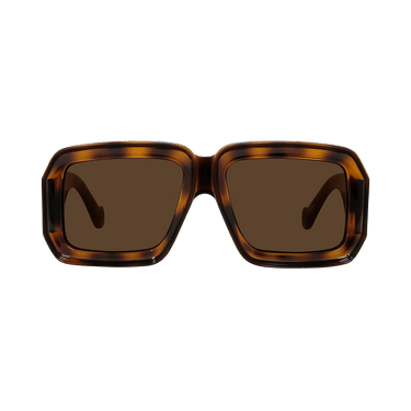 Loewe Paula's Ibiza Square Sunglasses — Brown