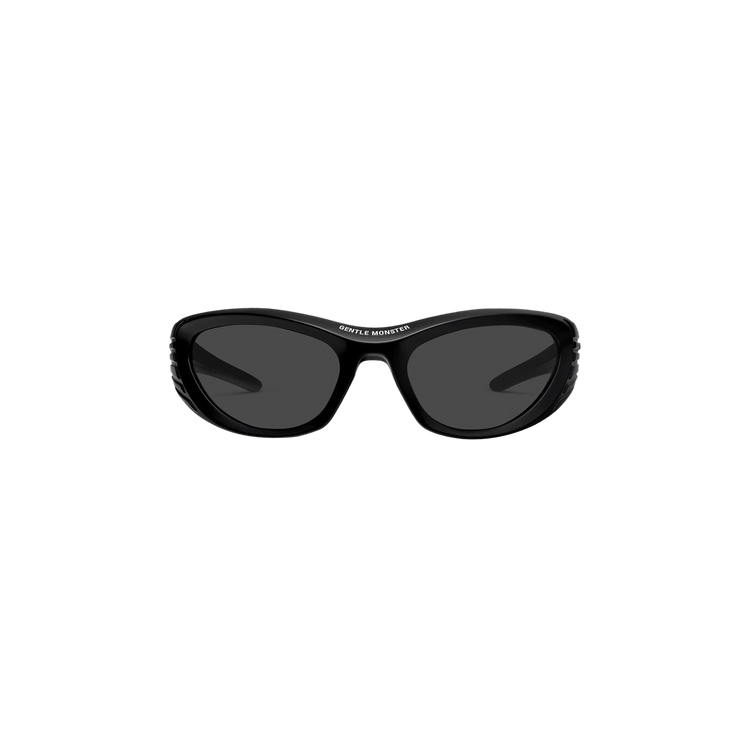 Gentle Monster x Mugler Spiral 02 M01 Sunglasses — Black
