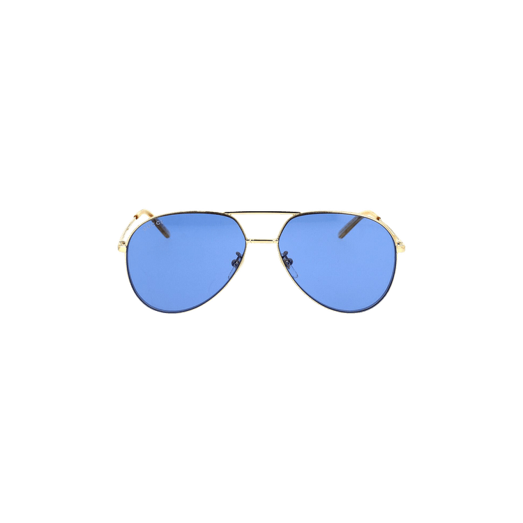 Gucci Aviator Sunglasses — Gold