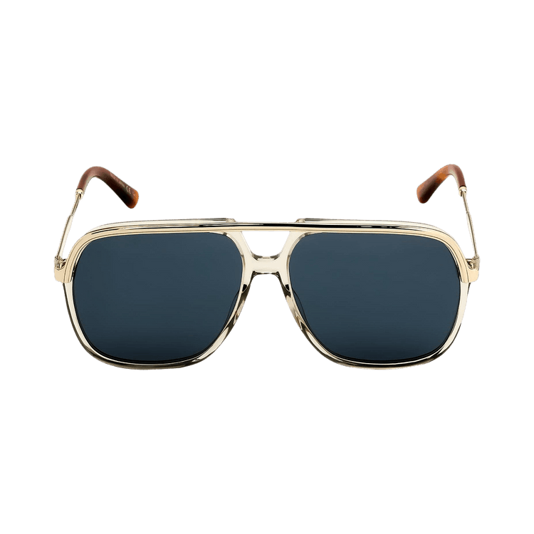 Gucci Aviator Sunglasses — Brown
