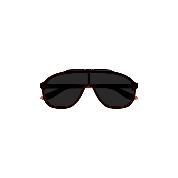 Gucci Shield Sunglasses — Black