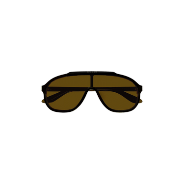Gucci Shield Sunglasses — Black