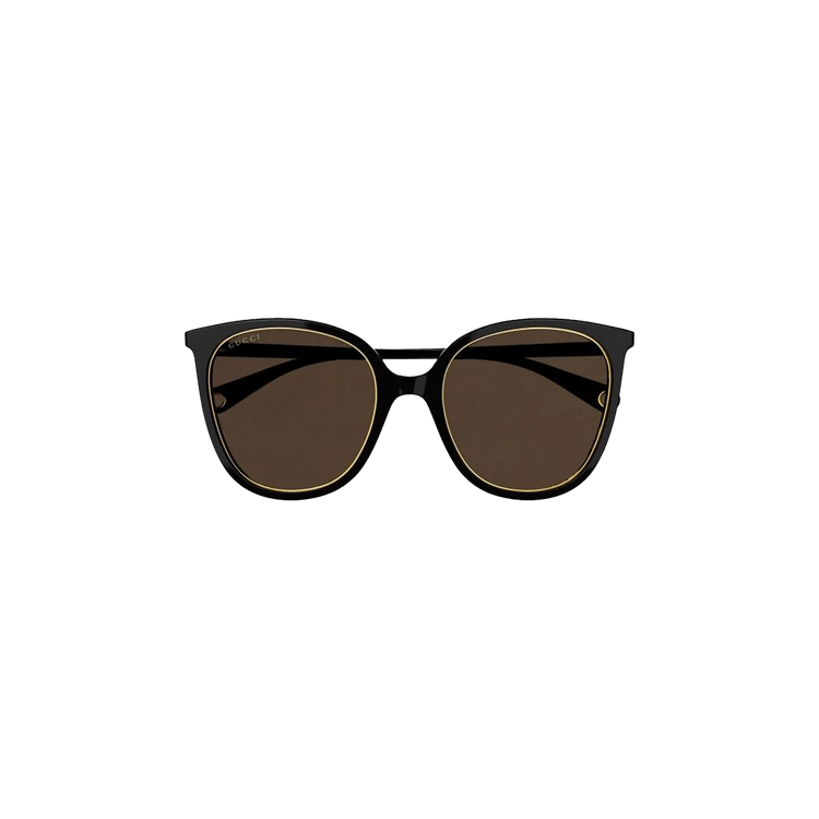Gucci Round Sunglasses — Black