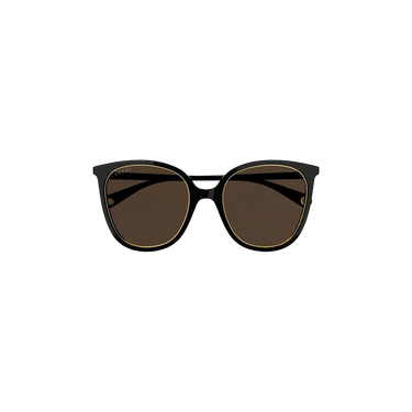 Gucci Round Sunglasses — Black