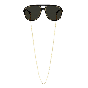 Gucci Round Sunglasses — Black