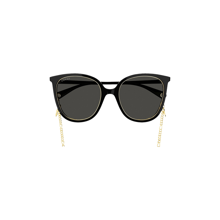 Gucci Round Sunglasses — Black