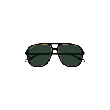 Gucci Round Sunglasses — Black