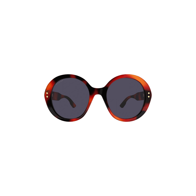 Gucci Round Sunglasses — Brown