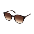Alexander McQueen Round Sunglasses — Brown